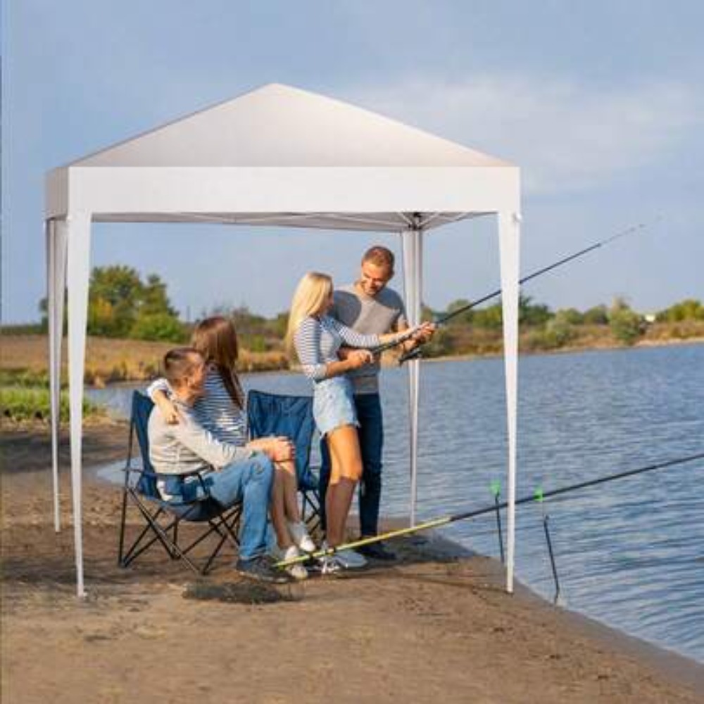 Outdoor Camping Canopy - 6.5x6.5 ft Pop Up Canopy Tent