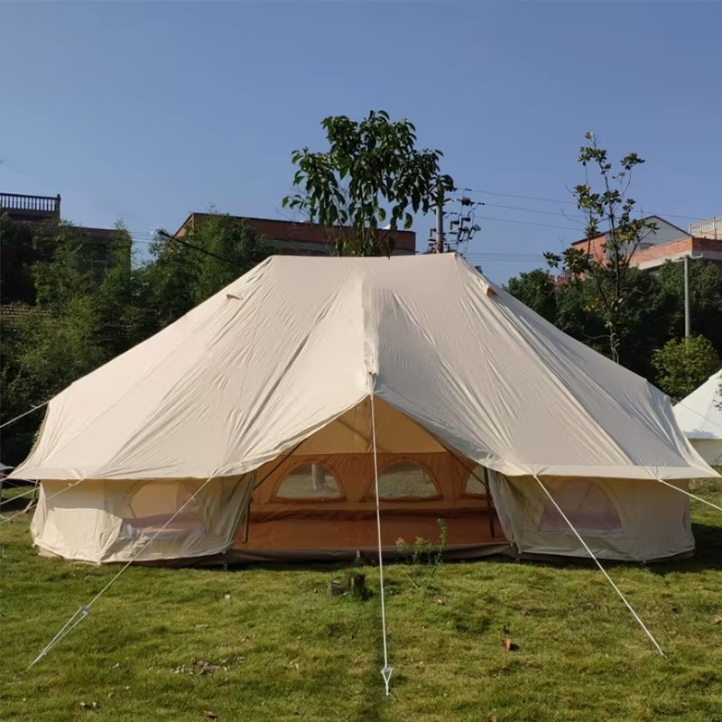 Outdoor Yurt Camping - Outdoor Mongolian Yurt Camping Cotton Canvas