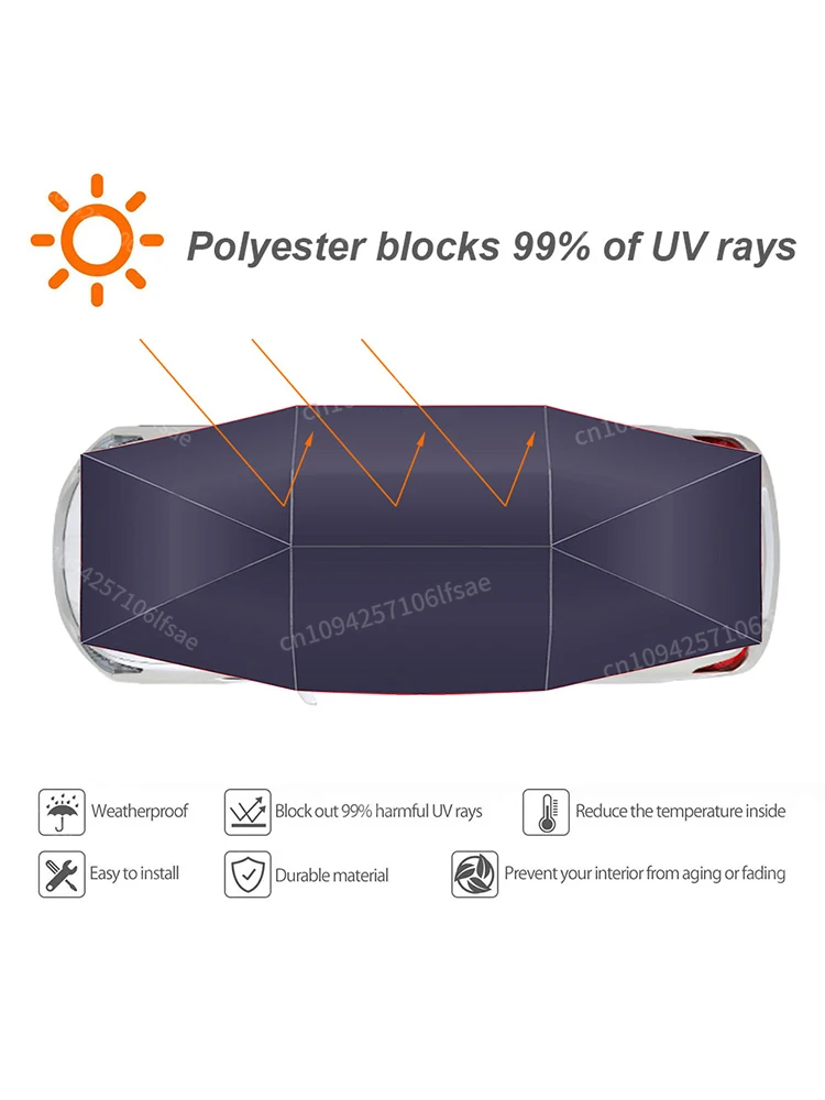Outdoor Camping Canopy - NEW Vehicle Canopy Protector Waterproof Automobile