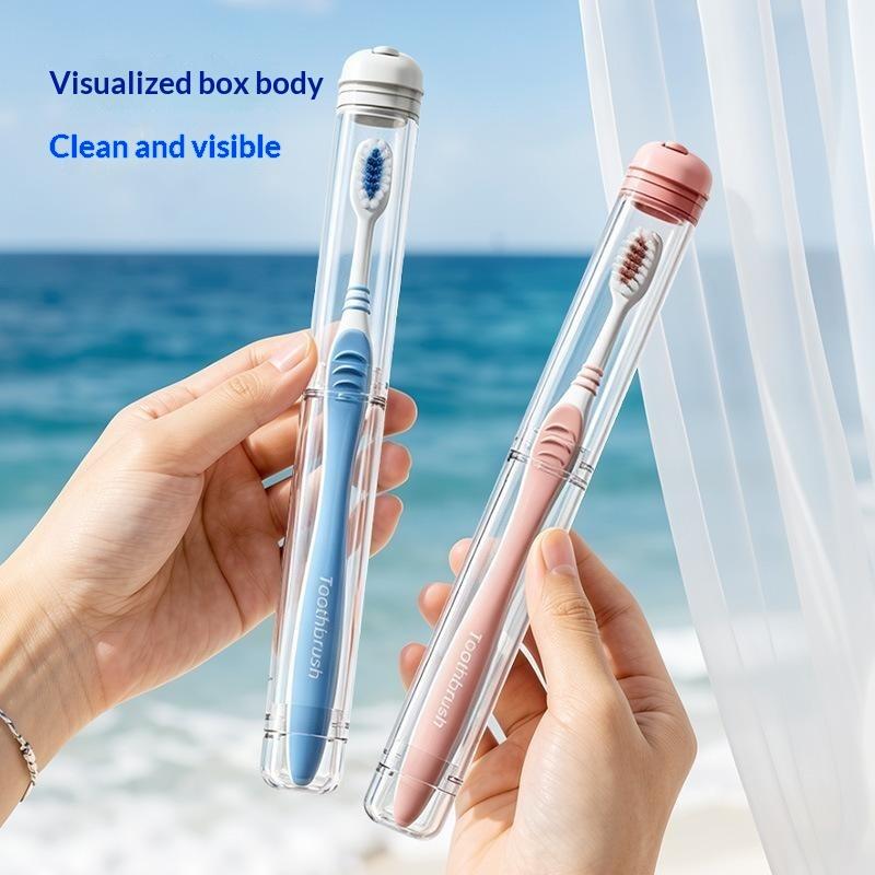 Outdoor Camping Stores - Portable Toothbrush Holder Box Outdoor Travel