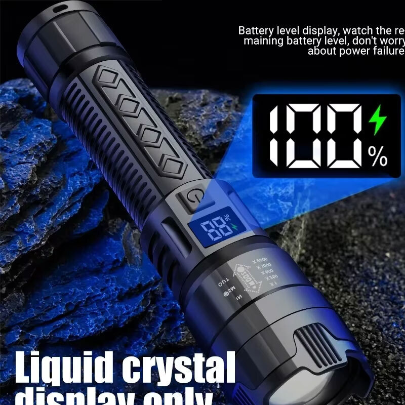 High Strong Power Led Flashlig - огляд і ціна Outdoor Camping Glamping