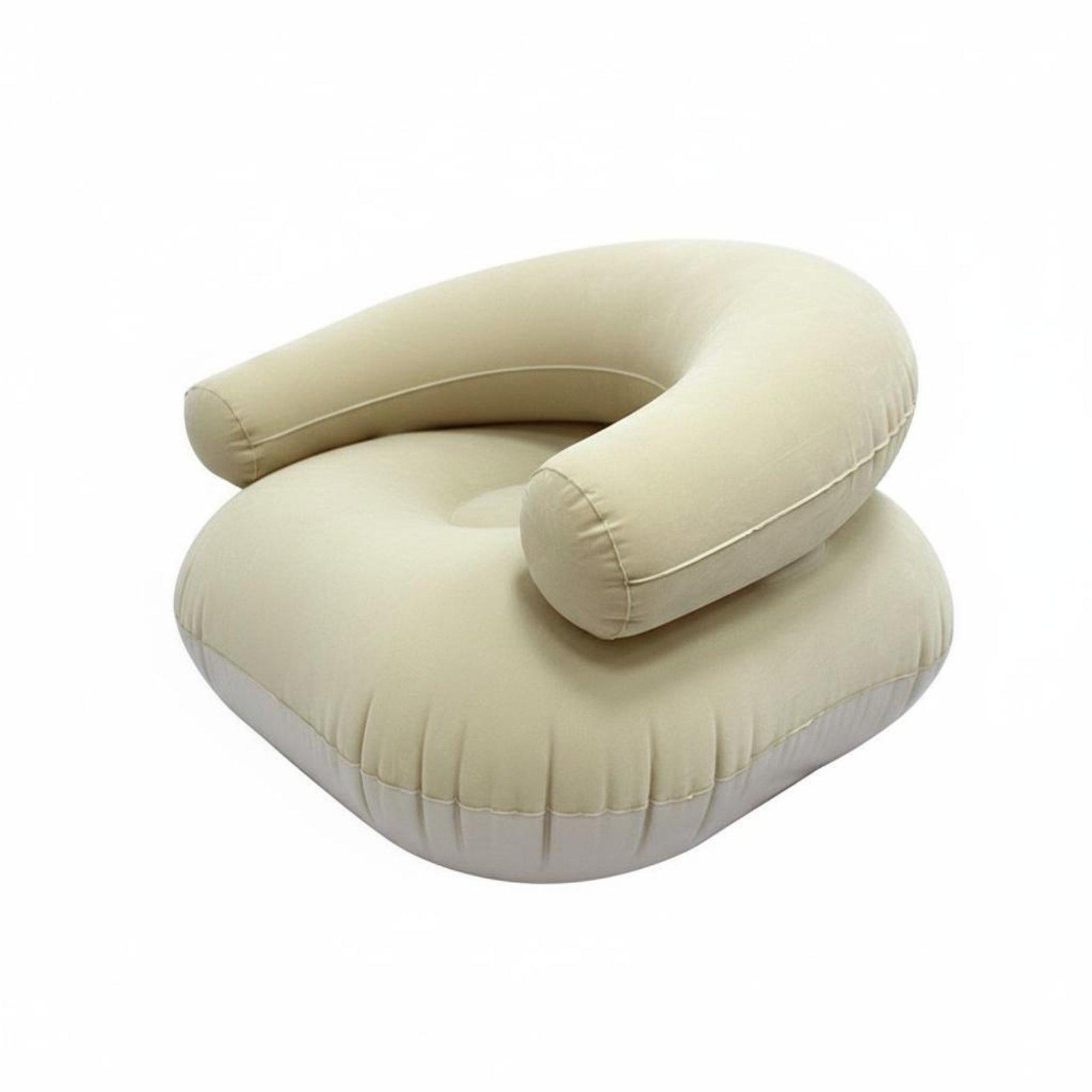 Flocked Inflatable Sofa PVC Fl - огляд і ціна Outdoor Camping Couch