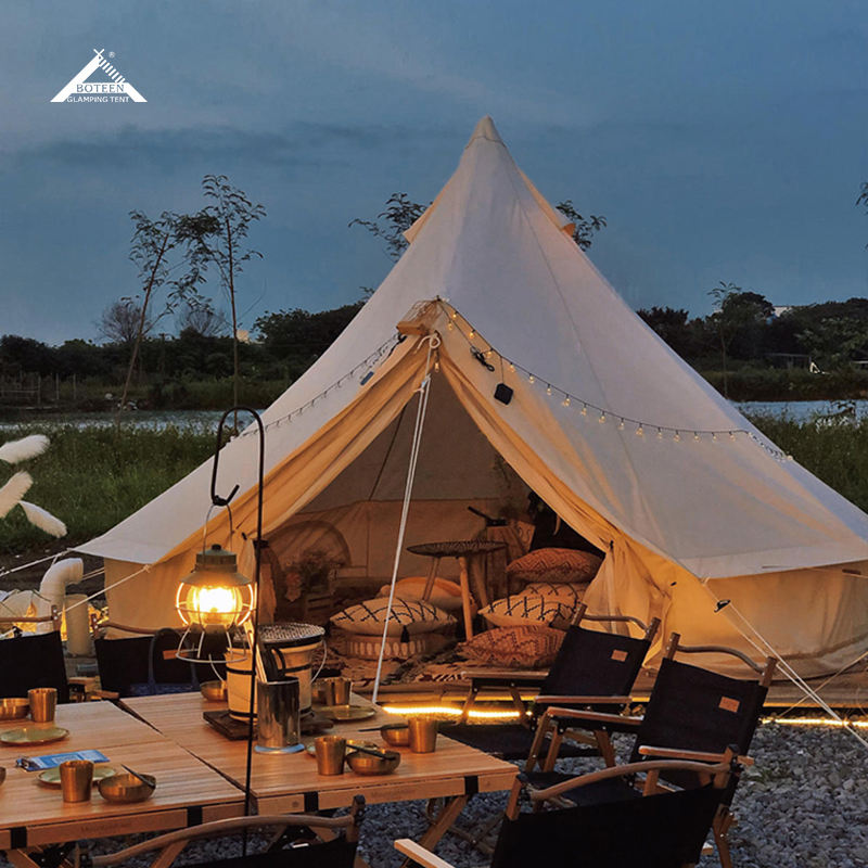 Outdoor Cotton Bell Tent No Ce - огляд і ціна Outdoor Yurt Camping