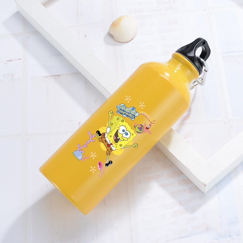 SpongeBobs Aluminum Water Bott - огляд і ціна Outdoor Camping Anime