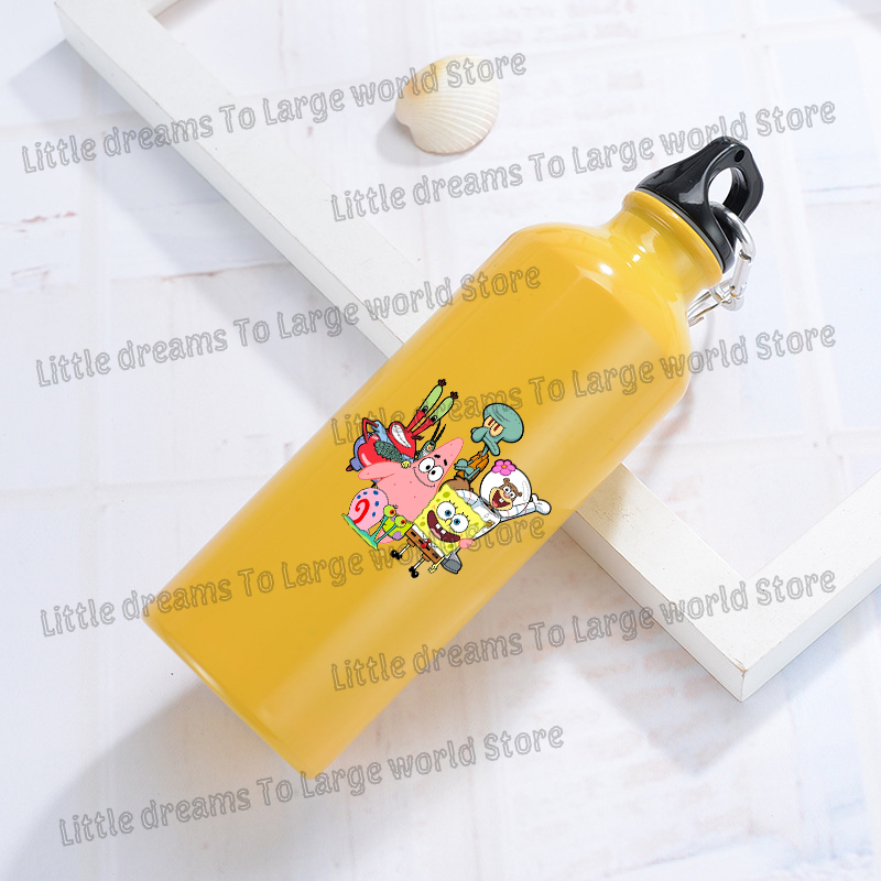 SpongeBobs Aluminum Water Bott - огляд і ціна Outdoor Camping Anime