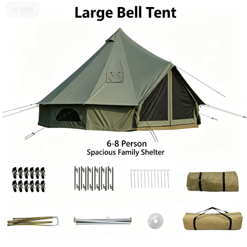 Oxford Cloth Pyramid Tent Wate - огляд і ціна Outdoor Yurt Camping