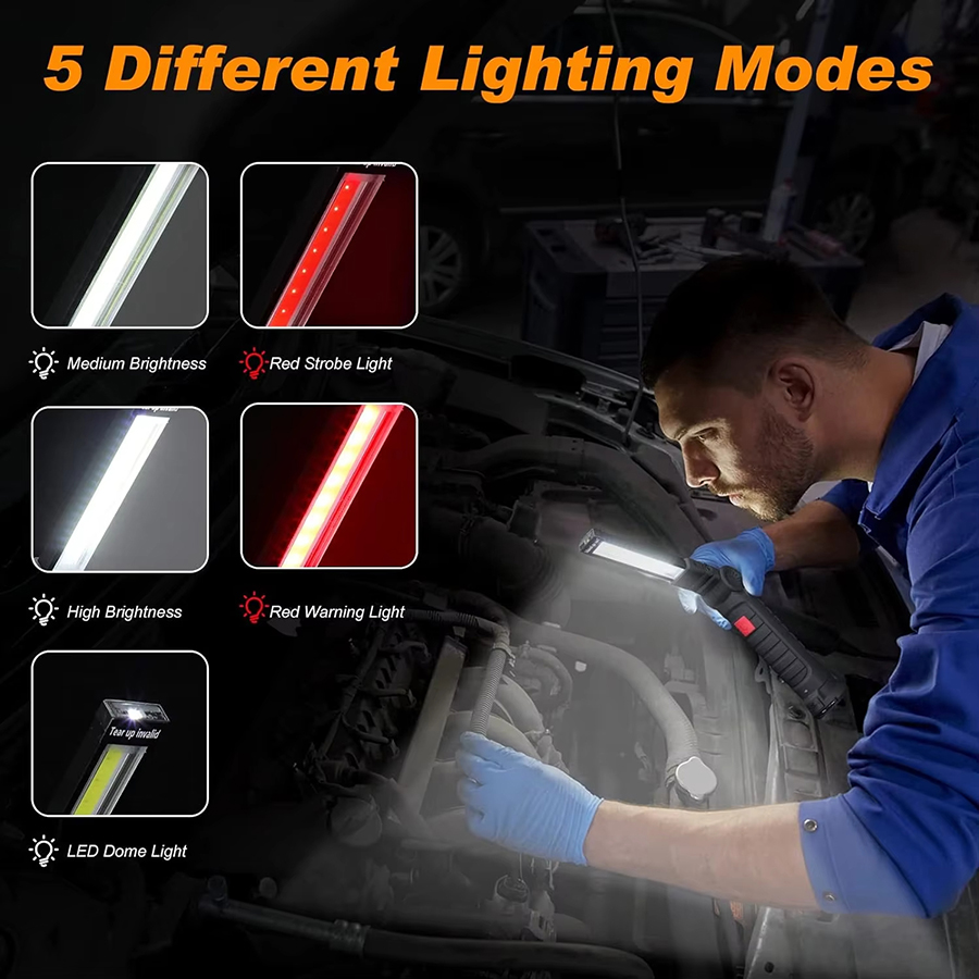 Portable LED Flashlight with M - огляд і ціна Outdoor Camping Glamping