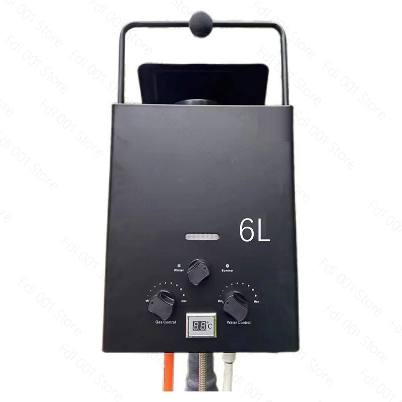 6L Portable Tankless Gas Water - огляд і ціна Outdoor Camping Heater