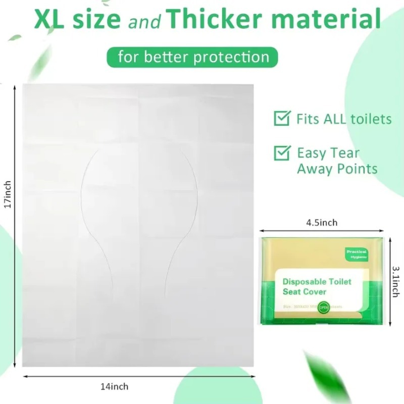 10-120PCS Disposable Toilet Se - огляд і ціна Outdoor Camping Rug Waterproof