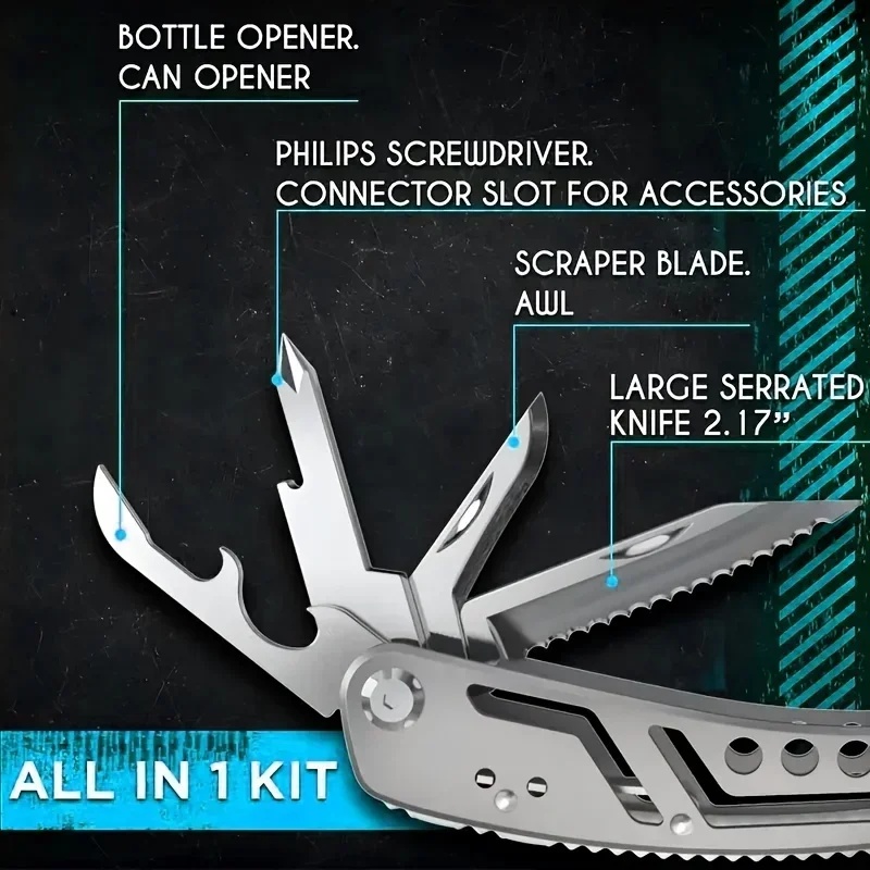 24in1 Multitool All In One Mul - огляд і ціна Camping Knife Multi-Tool
