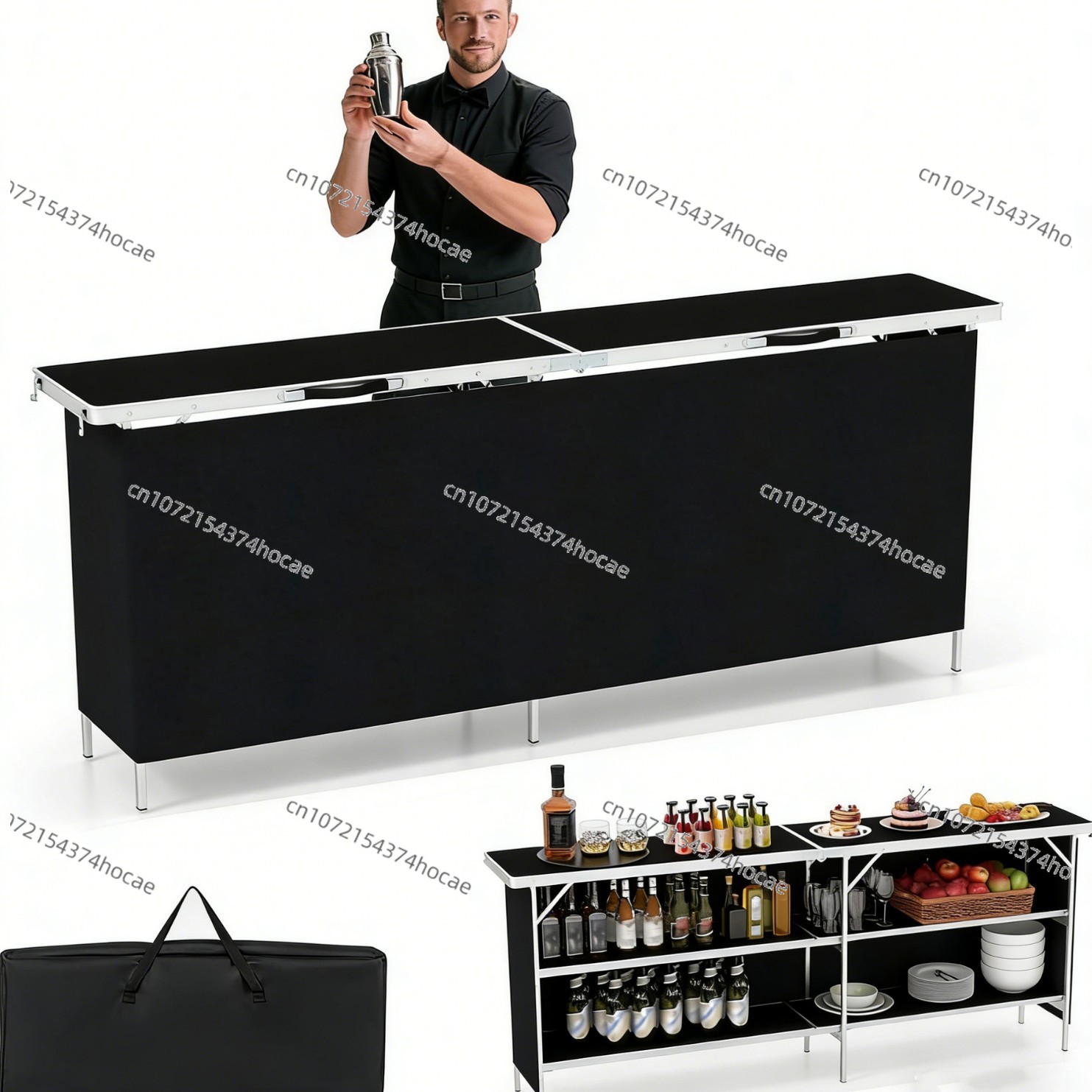 Aluminum Alloy Outdoor Folding - огляд і ціна Outdoor Camping Table With Storage
