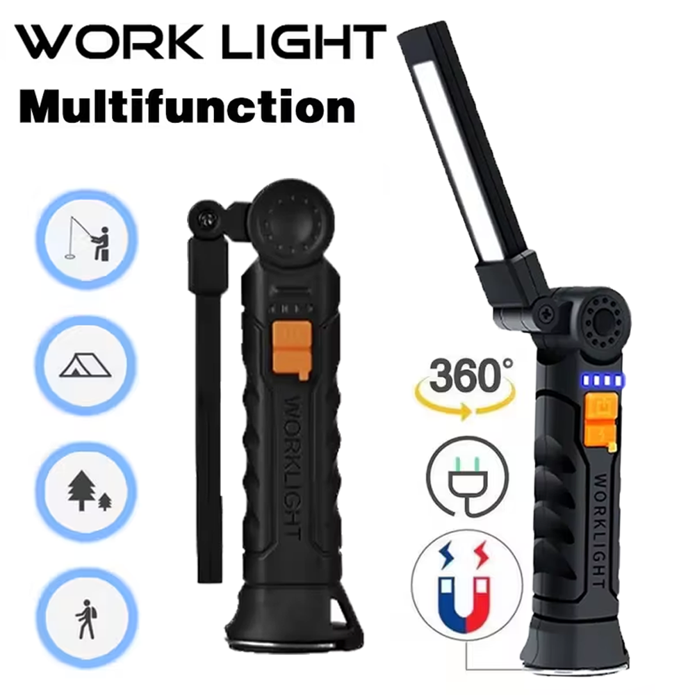 Portable COB LED Flashlight US - огляд і ціна Outdoor Camping Glamping