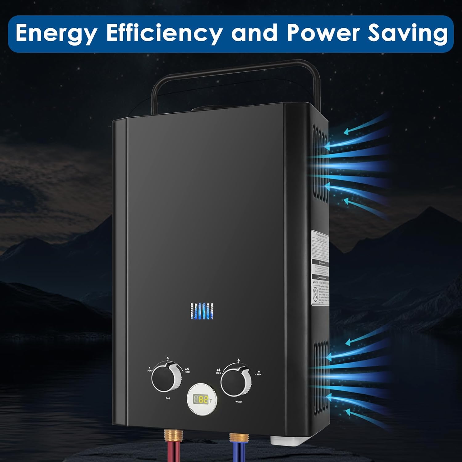 Tankless Water Heater Propane, - огляд і ціна Outdoor Camping Heater