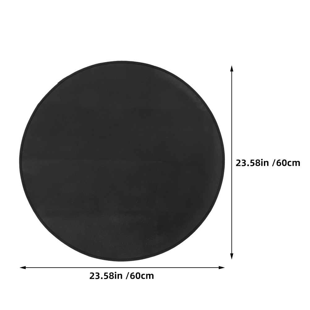 Round Fireproof Bbq Mat 24 Inc - огляд і ціна Outdoor Camping Fire Pit