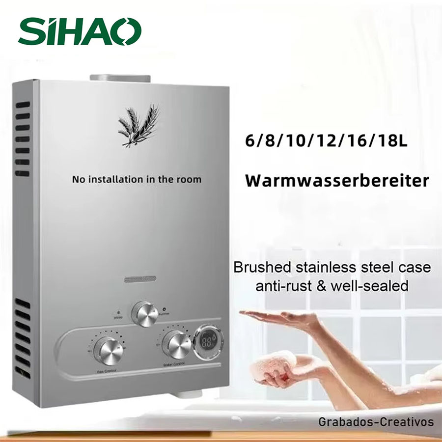 SIHAO 12L 16L 18L GPM LPG Gas  - огляд і ціна Outdoor Camping Heater