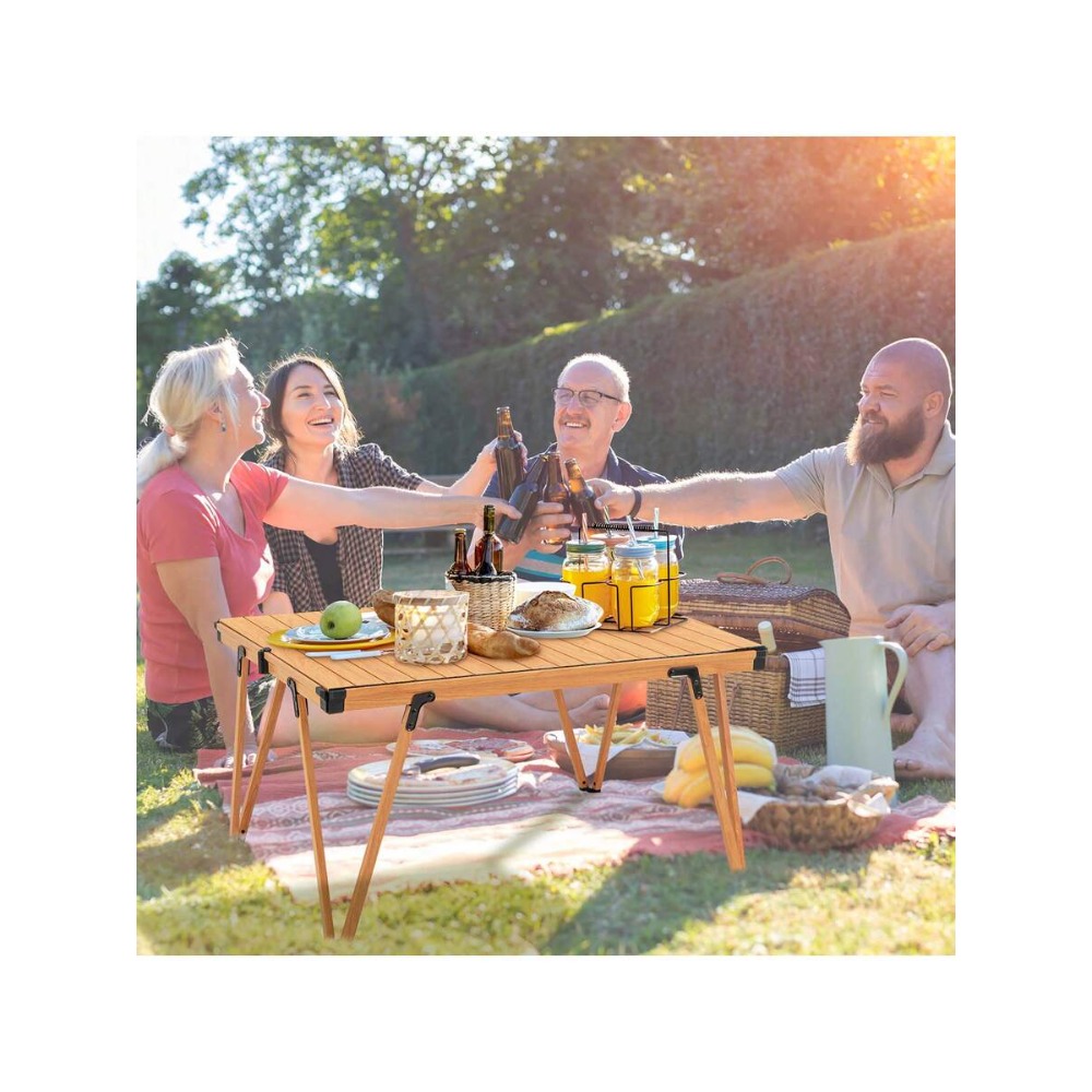 Folding Camping Table with Sto - огляд і ціна Outdoor Camping Table With Storage
