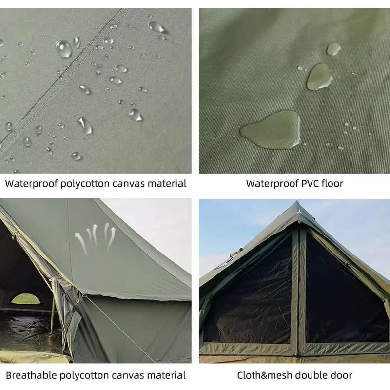 4M Outdoor Camping Large Glamp - огляд і ціна Outdoor Yurt Camping