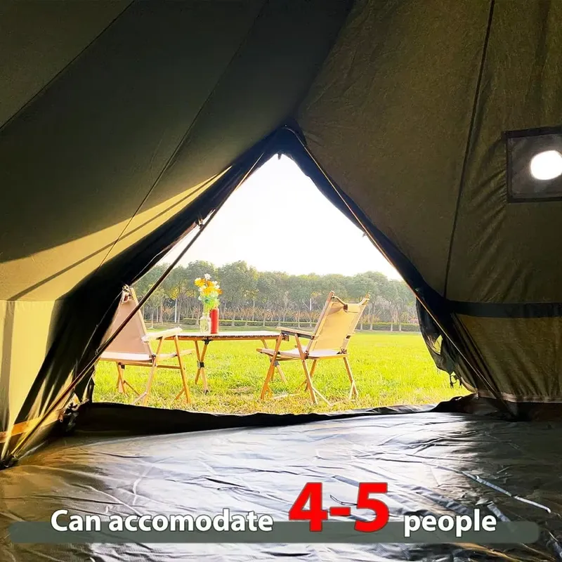 4M Outdoor Camping Large Glamp - огляд і ціна Outdoor Yurt Camping