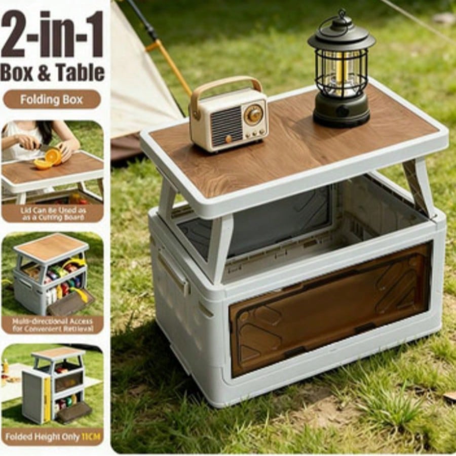 Multi-Functional Outdoor Campi - огляд і ціна Outdoor Camping Table With Storage