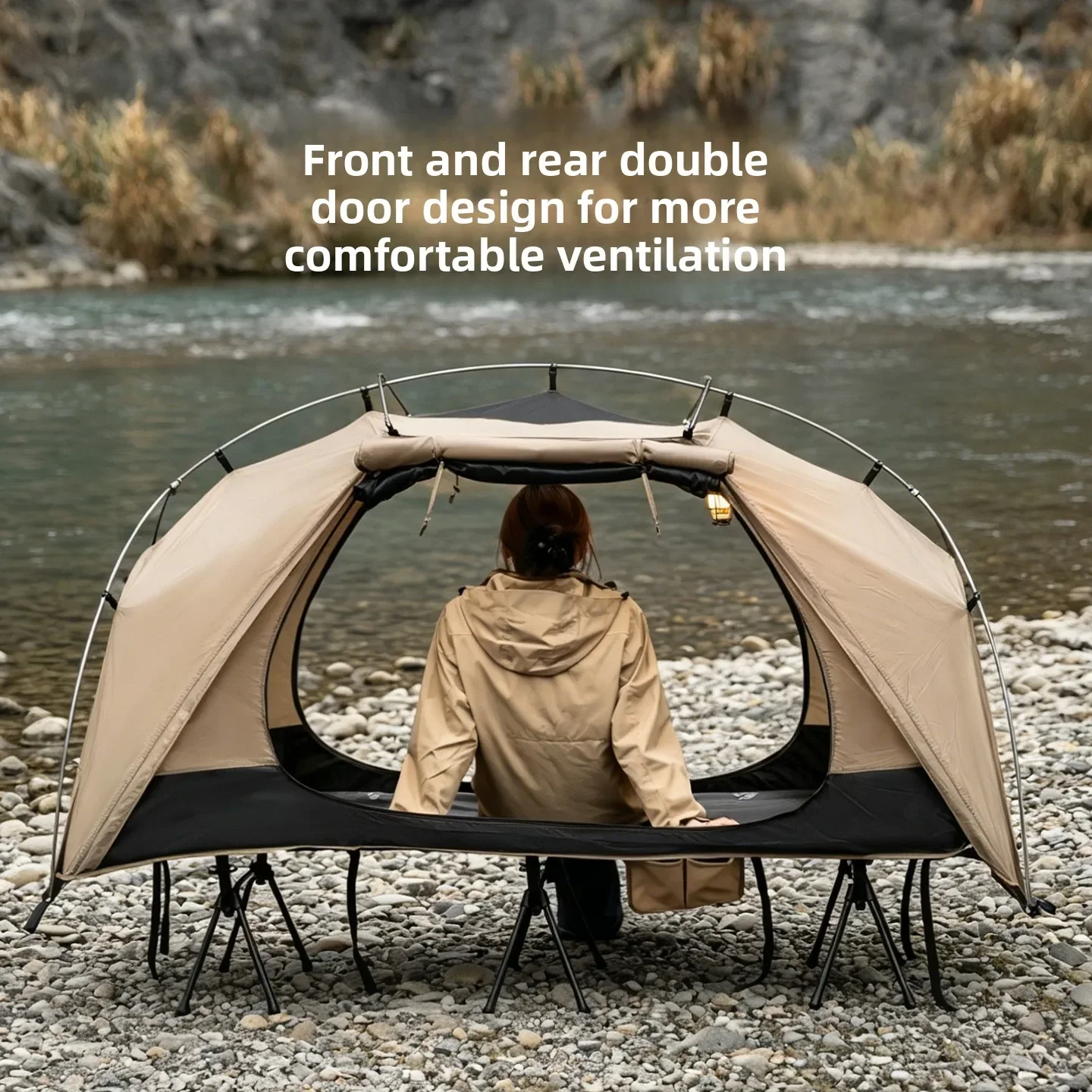MOUNTAINHIKER Outdoor Camp Bed - огляд і ціна Outdoor Camping Canopy