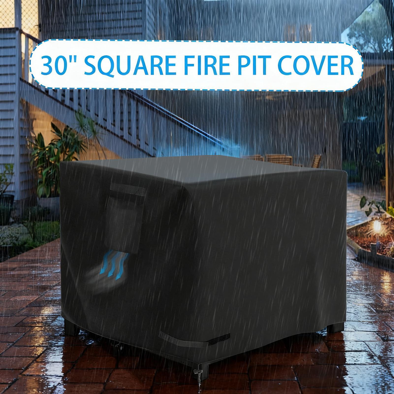 Outdoor Fire Pit Cover 30 Inch - огляд і ціна Outdoor Camping Fire Pit