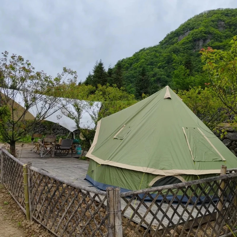 In Stock Mongolian Yurt Tent,  - огляд і ціна Outdoor Yurt Camping