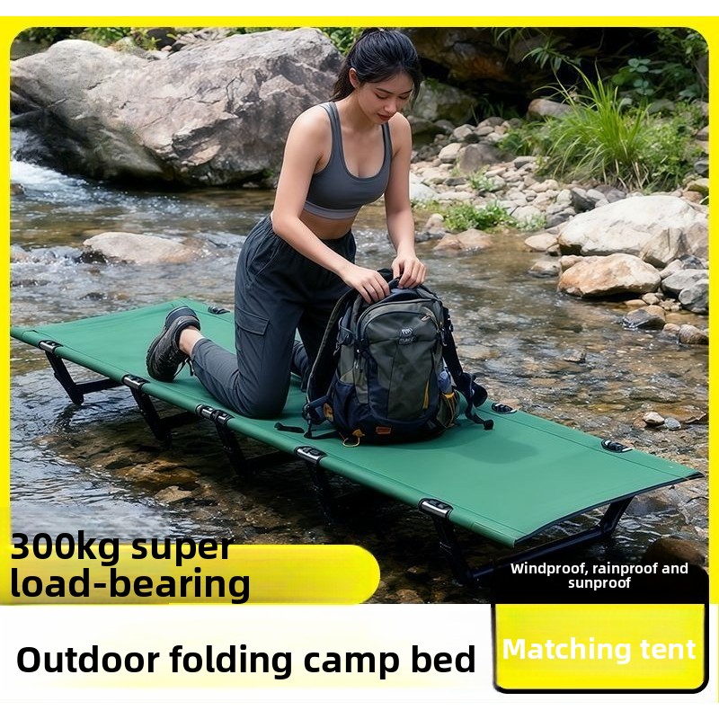 `Single Person Folding Nap Cot - огляд і ціна Outdoor Camping Cot