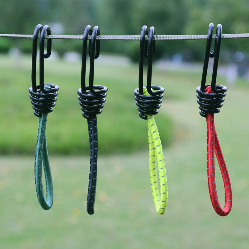5Pcs Hooks Drawstring Elastic  - огляд і ціна Outdoor Camping Canopy