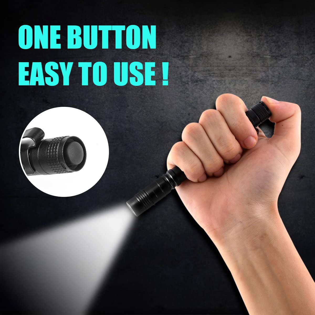 Portable Mini LED Pen Flashlig - огляд і ціна Outdoor Camping Glamping