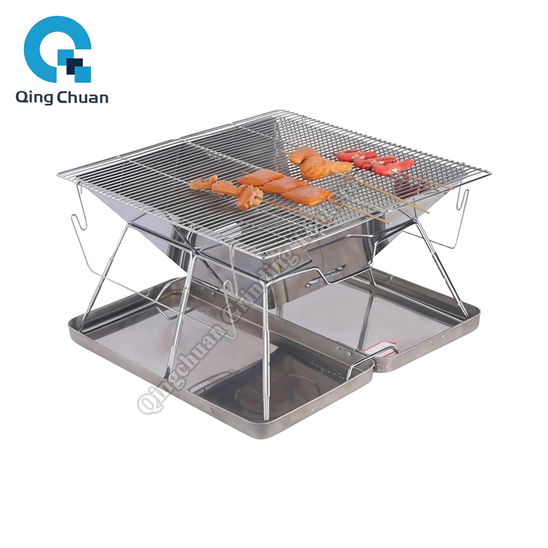Camping Grill Charcoal Stove F - огляд і ціна Outdoor Camping Fire Pit