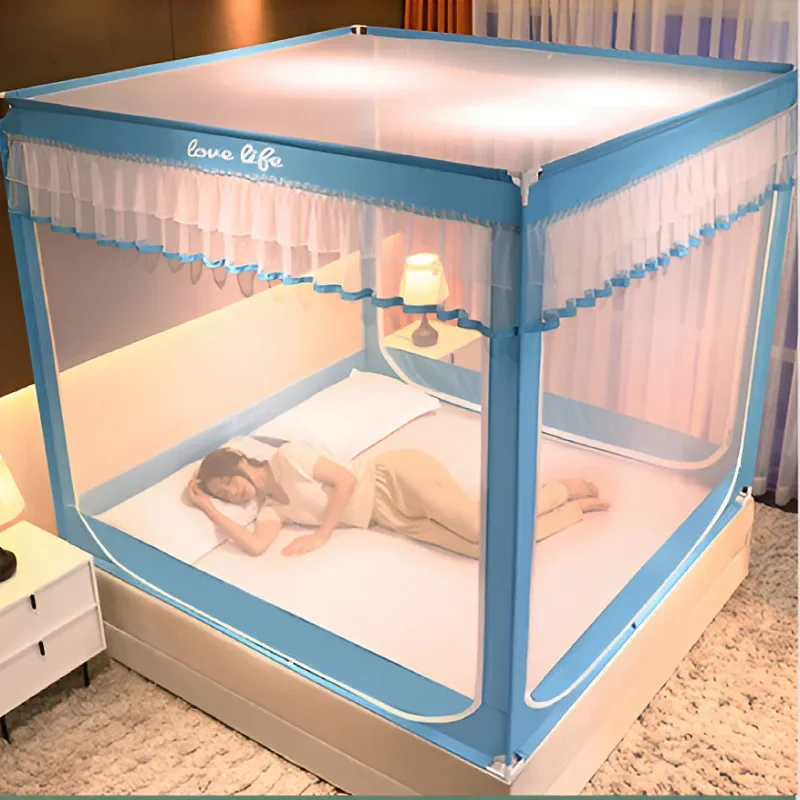 Mosquito Net with Three Open D - огляд і ціна Outdoor Yurt Camping