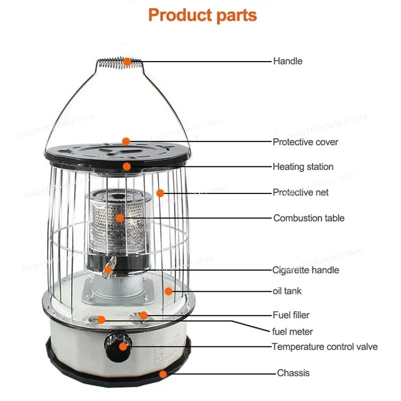 Portable Heater Ice Fishing Ca - огляд і ціна Outdoor Camping Heater