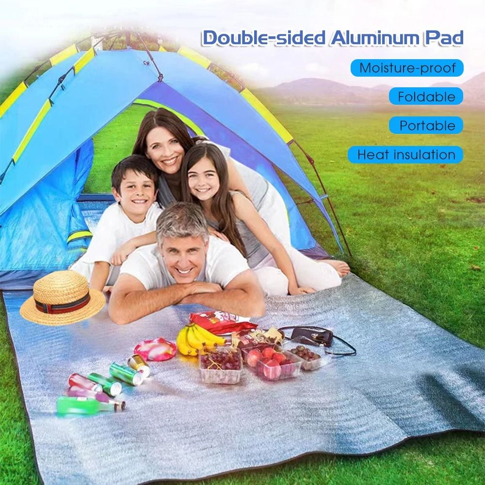 New Thermal Camping Mat Waterp - огляд і ціна Outdoor Camping Rug Waterproof