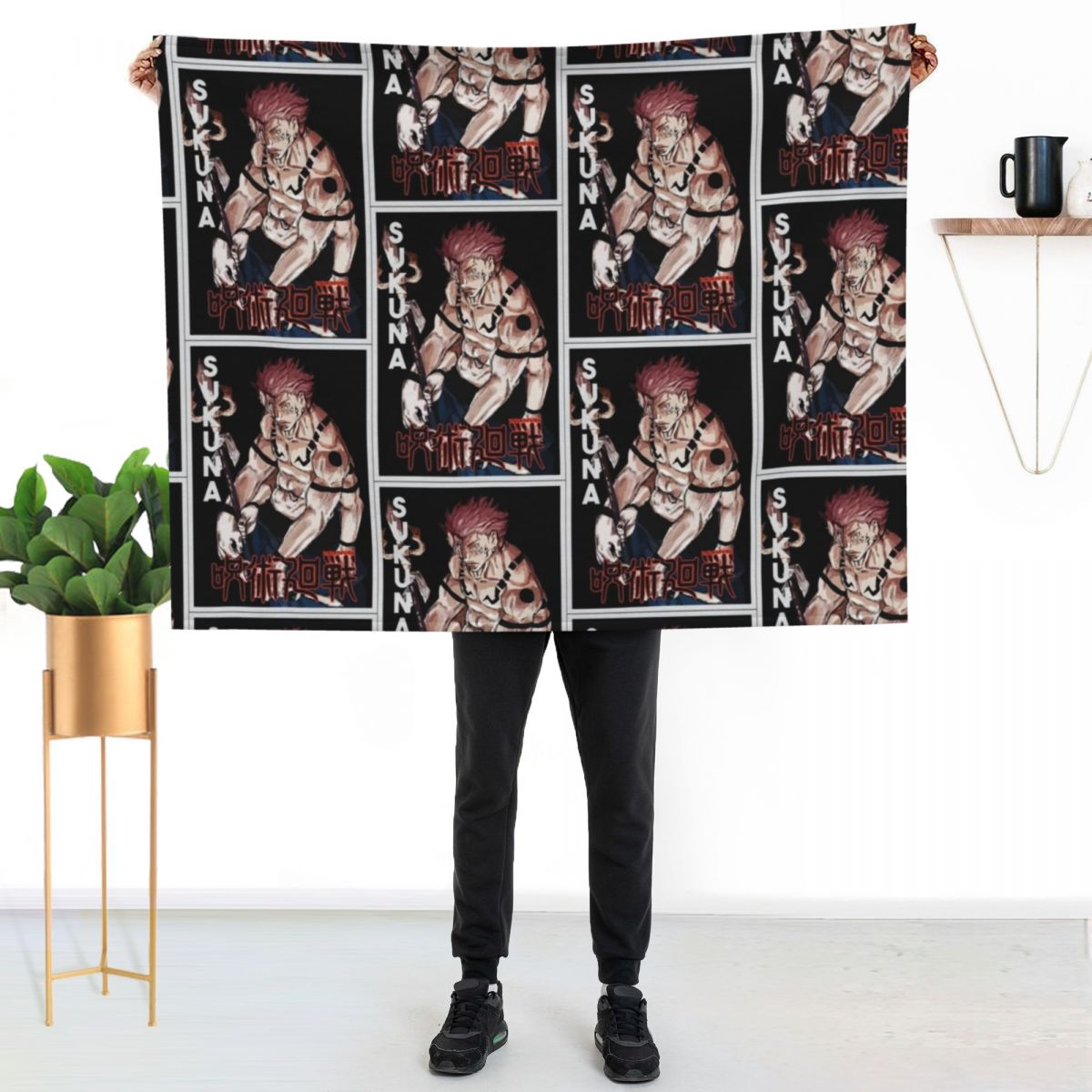 Sukuna , Anime Throw Blanket O - огляд і ціна Outdoor Camping Anime