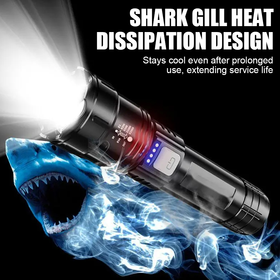 High Power P50 LED Flashlight  - огляд і ціна Outdoor Camping Glamping