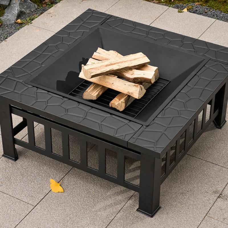 Camping Firewood Stove Square  - огляд і ціна Outdoor Camping Fire Pit