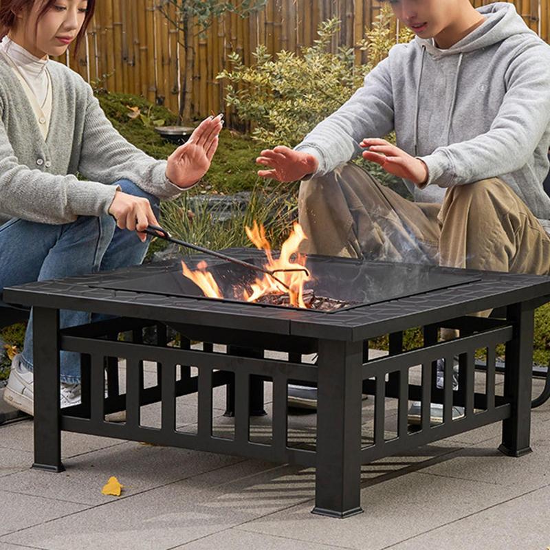 Camping Firewood Stove Square  - огляд і ціна Outdoor Camping Fire Pit