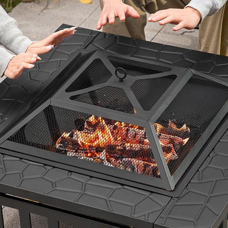 Camping Firewood Stove Square  - огляд і ціна Outdoor Camping Fire Pit