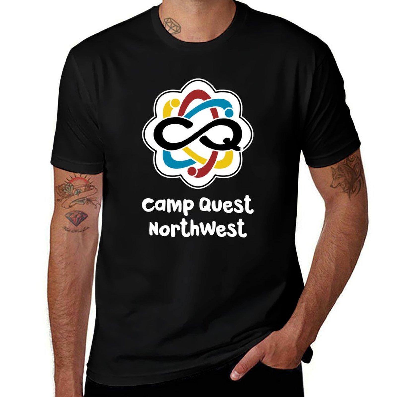 Camp Quest NorthWest Logo T-Sh - огляд і ціна Quest Outdoor Camping