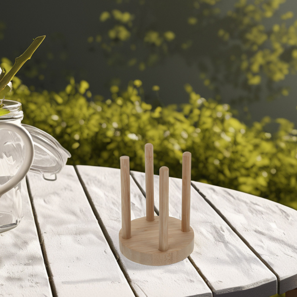 Compact Wooden Cup Holder for  - огляд і ціна Outdoor Camping Stores