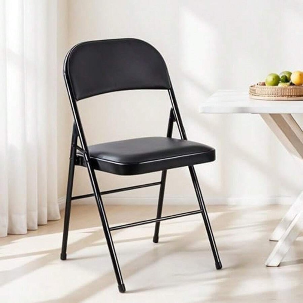 Folding Chair 4 Pack Leather P - огляд і ціна Outdoor Camping Stores