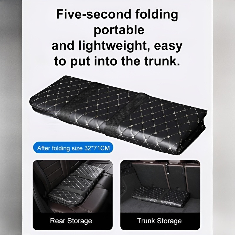 Foldable Car Backseat Bed No I - огляд і ціна Outdoor Camping Rug Waterproof