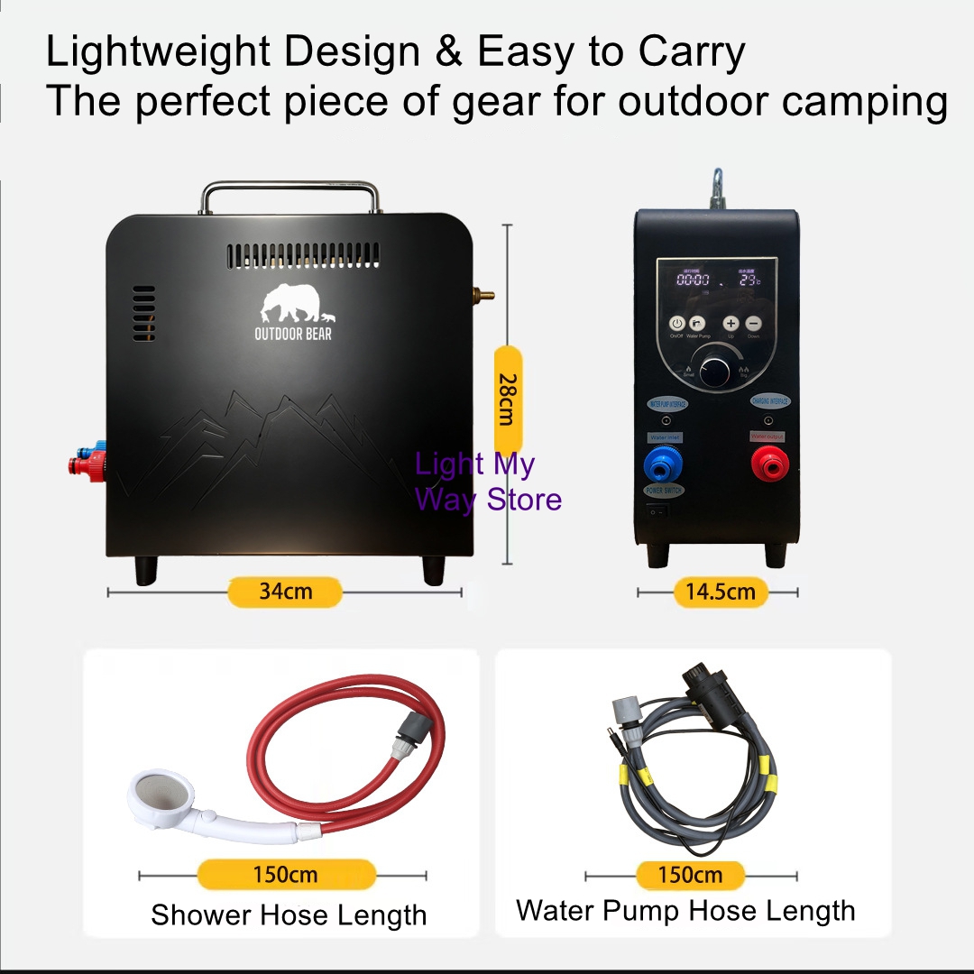 Outdoor Portable Gas Water Hea - огляд і ціна Outdoor Camping Heater