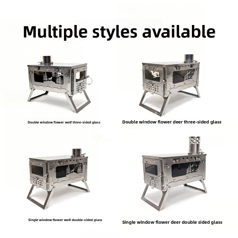 Stainless Steel Foldable Porta - огляд і ціна Outdoor Camping Fire Pit