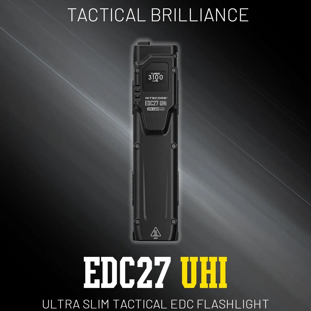 Convoy UHi Tactical EDC Flashl - огляд і ціна Outdoor Camping Glamping