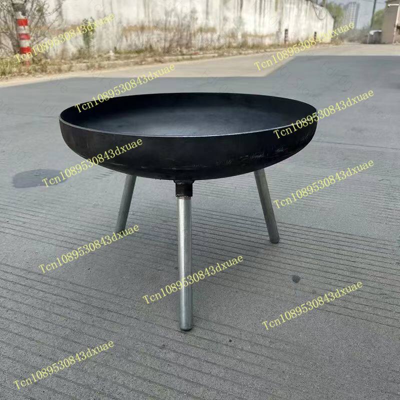 80cm Large Cast Iron Fire Pit  - огляд і ціна Outdoor Camping Fire Pit