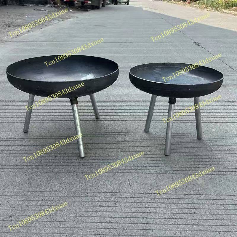 80cm Large Cast Iron Fire Pit  - огляд і ціна Outdoor Camping Fire Pit