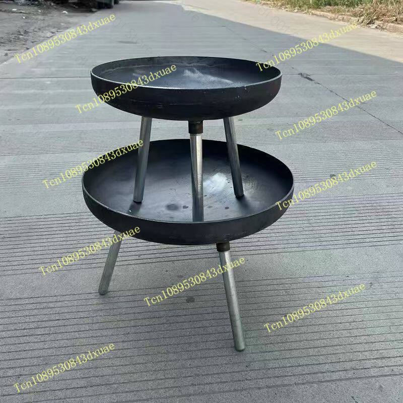 80cm Large Cast Iron Fire Pit  - огляд і ціна Outdoor Camping Fire Pit