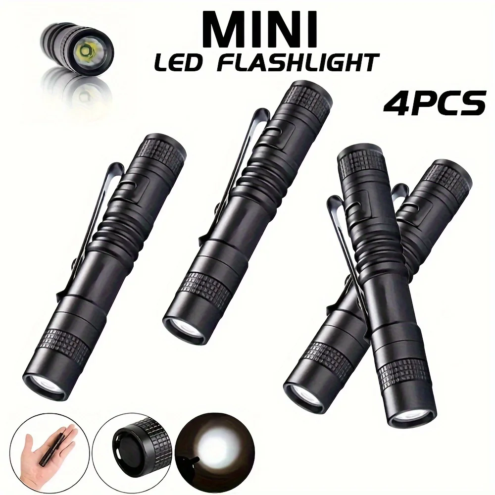 1-4PCS Mini Portable LED Pen L - огляд і ціна Outdoor Camping Glamping