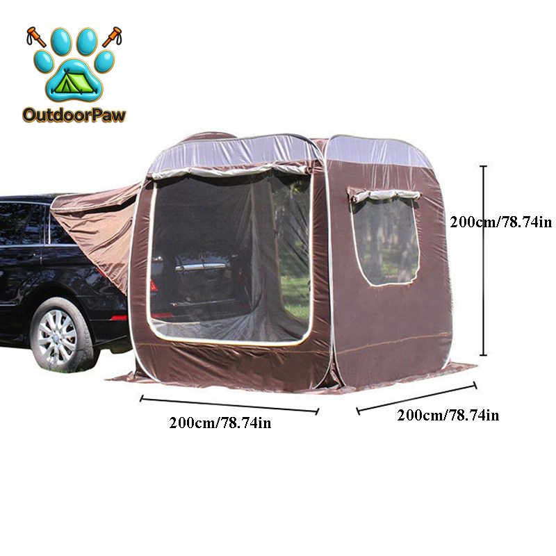 Car Rear Extended Tent Automat - огляд і ціна Outdoor Camping Canopy